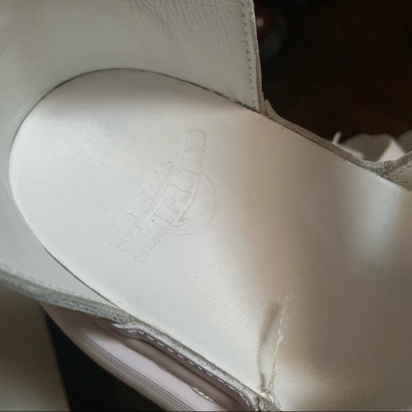 Dr Martens Clarissa White Sandals - Picture 4 of 5